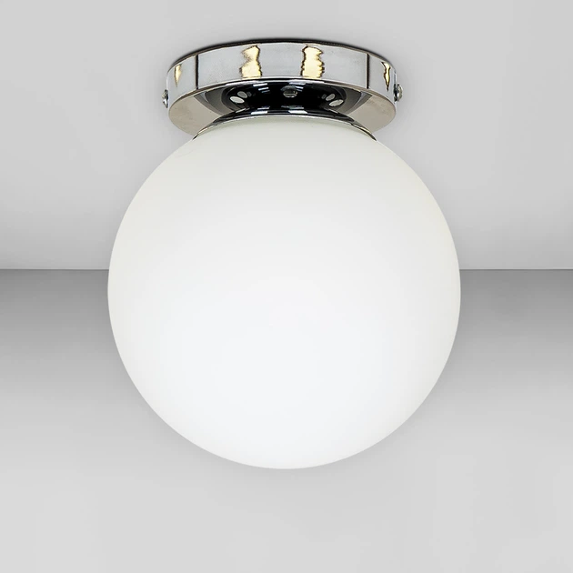Люстра стельова лофт Light House LS-18638F-1 CR+WH хром, білий плафон - Фото 1 Люстра стельова лофт Light House LS-18638F-1 CR+WH хром, білий плафон - зображення 1