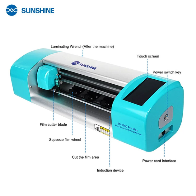 Плоттер Sunshine SS-890C Pro Max для вырезания гидрогелевой пленки до 16 дюймов - изображение 4