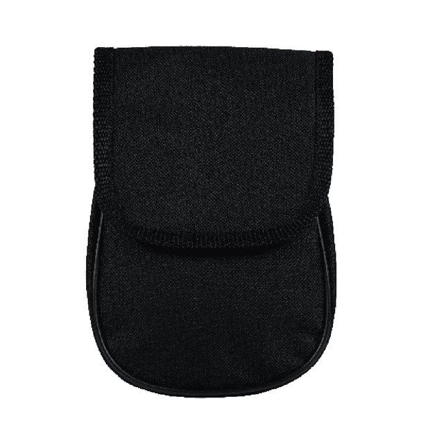 Поясная сумка чехол тактическая Черная прочная для хранения наушников военная армейская - изображение 1