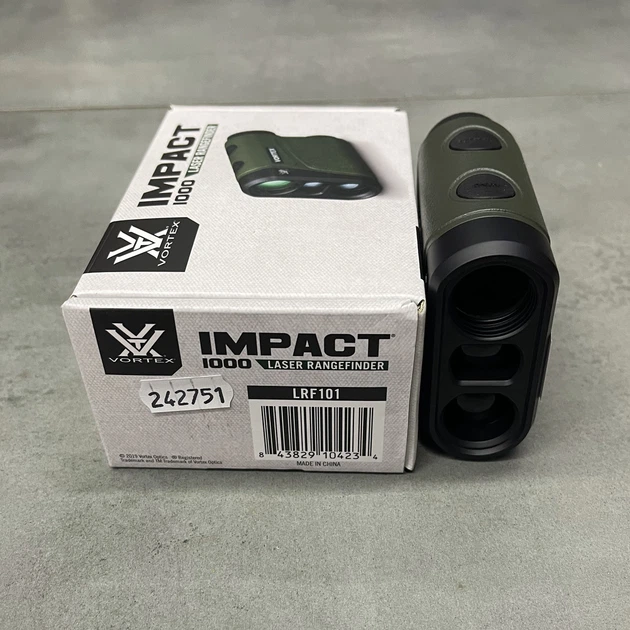 Далекомір лазерний Vortex Impact 1000, 6x20, дальність 4.6 - 914 м, режим LOS для стрільби з гвинтівки, кутова компенсація (242751) - зображення 5