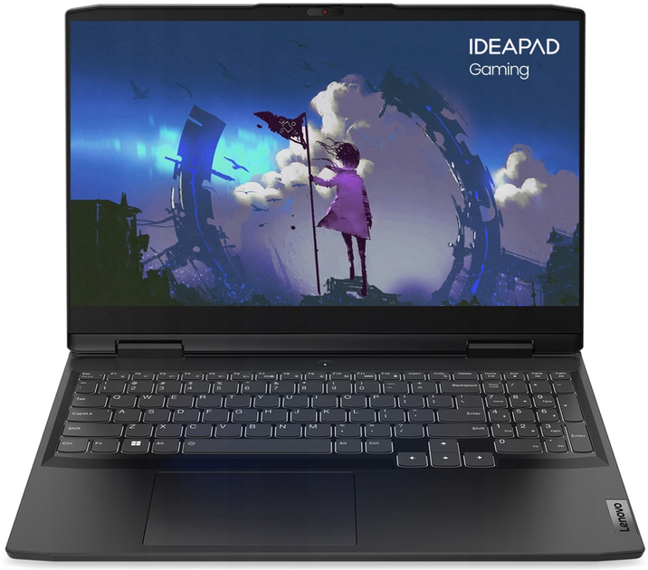 Laptop Lenovo IdeaPad Gaming 3 15IAH7 (82S900JLPB) Onyx Grey - obraz 1