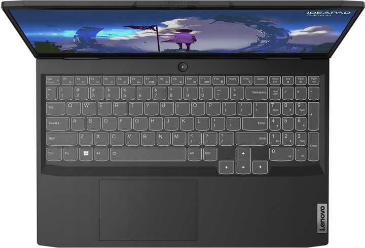Laptop Lenovo IdeaPad Gaming 3 15IAH7 (82S900JMPB) Onyx Grey - obraz 3
