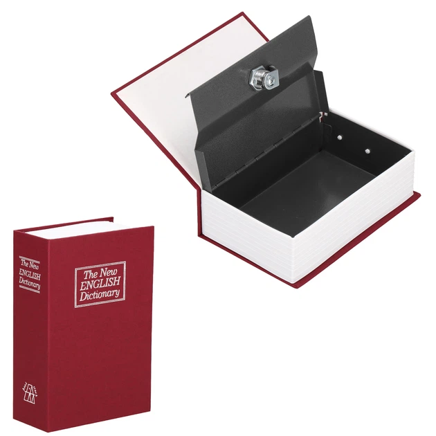 Книга-сейф (кешбокс) Springos 18 x 11.5 x 5.5 см для зберігання грошей та цінностей HA5044 - Фото 13 Книга-сейф (кешбокс) Springos 18 x 11.5 x 5.5 см для зберігання грошей та цінностей HA5044 - зображення 13