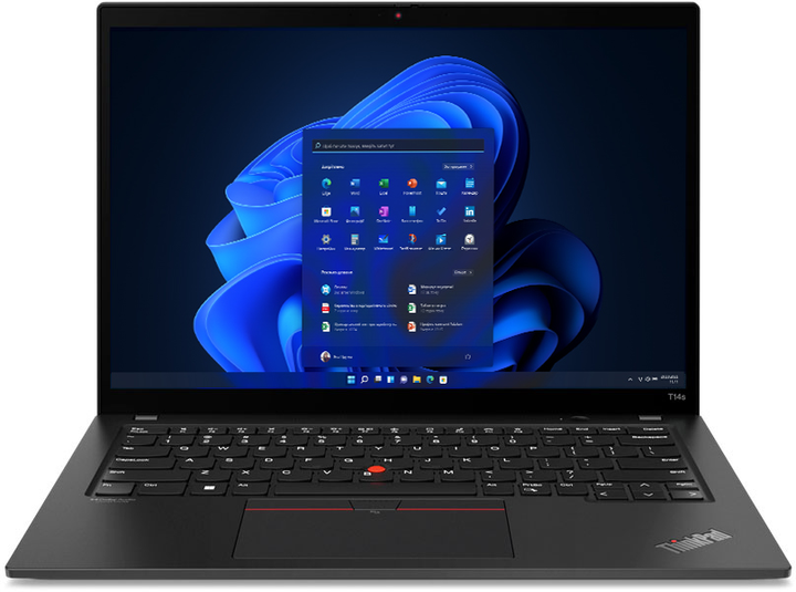 Lenovo ThinkPad T14s G3 (21BR0033PB) Black - зображення 1