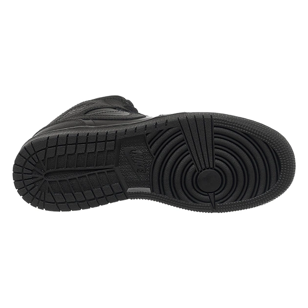 Кеды женские Jordan 1 Mid (Gs) Black 37.5 Черный 554725-091 - изображение 9