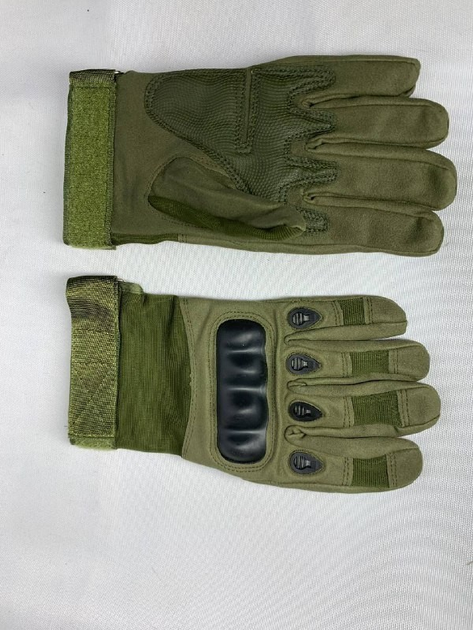 Полнопалые Военные Перчатки Тактические Перчатки Армейские Перчатки Размер L - изображение 1
