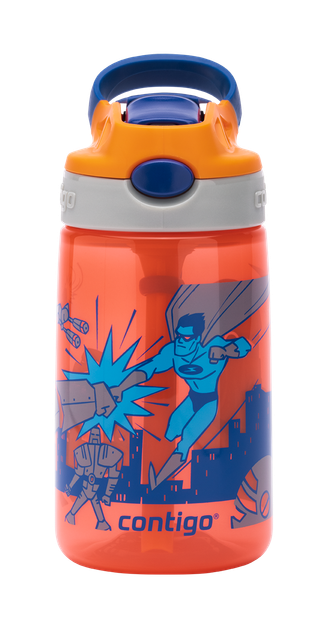 Бутилка для води дитяча Contigo Gizmo Flip 420 мл (2116115) - зображення 3