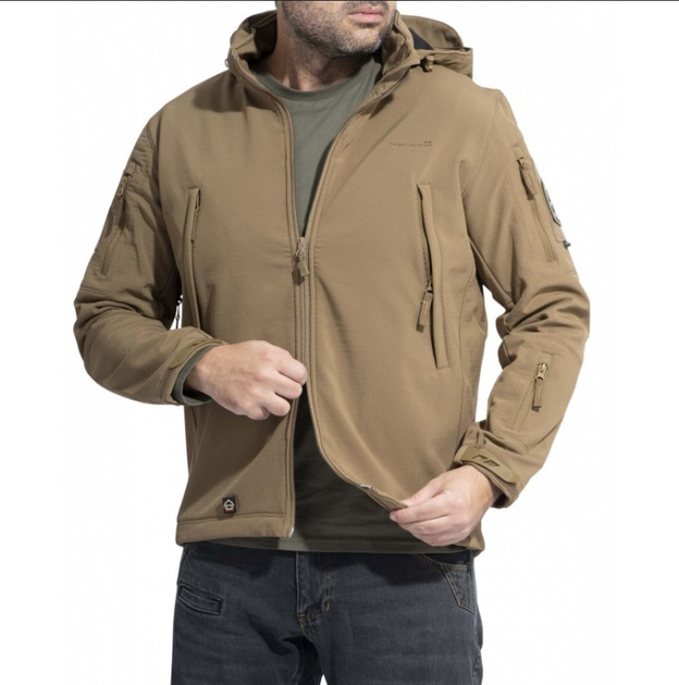 Куртка Софтшел Artaxes - Soft Shell Pentagon Coyote L Тактическая мужская - изображение 2