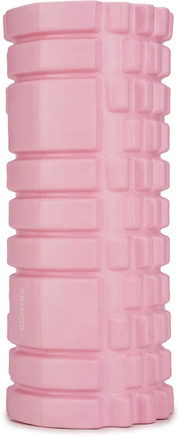 Набор Массажный ролик Cornix EVA 33 x 14 см XR-0036 Light Pink + Коврик спортивный Cornix XR-0095 NBR 183 х 61 х 1 см Розовый/Серый (XR-0036-XR-0095) - Фото 4 Набор Массажный ролик Cornix EVA 33 x 14 см XR-0036 Light Pink + Коврик спортивный Cornix XR-0095 NBR 183 х 61 х 1 см Розовый/Серый (XR-0036-XR-0095) - изображение 4