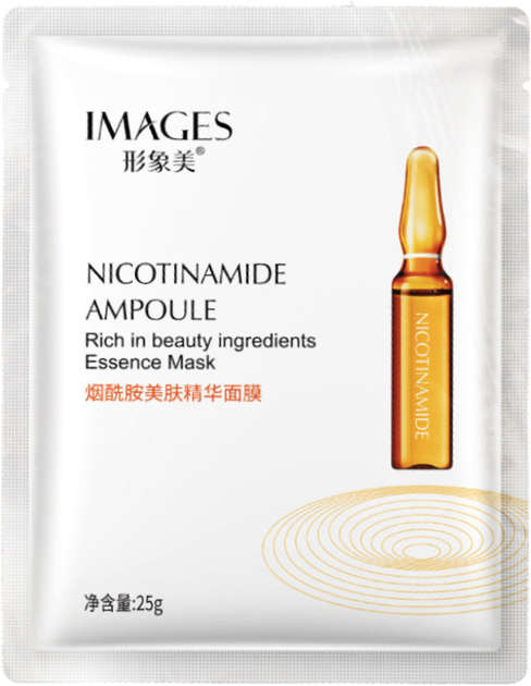 Омолаживающая маски для лица Images Nicotinamide Ampoule с ниацинамидом ...