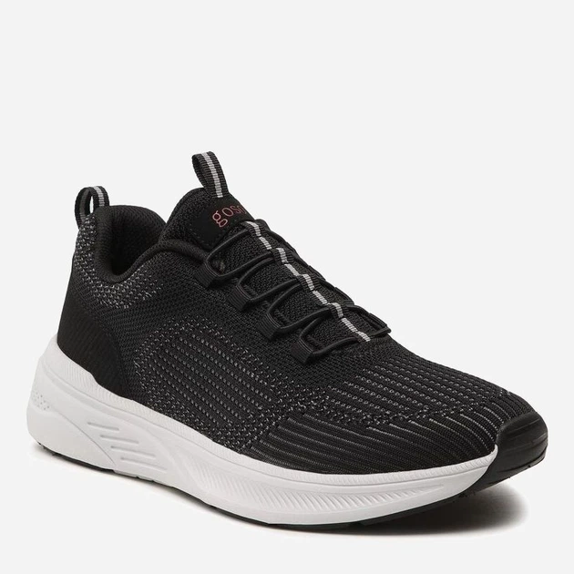 Buty sportowe męskie z siatką na platformie do kostki oddychające Go Soft GF21F010B-3 44 28.8 cm Czarne (5904862649009) - obraz 2