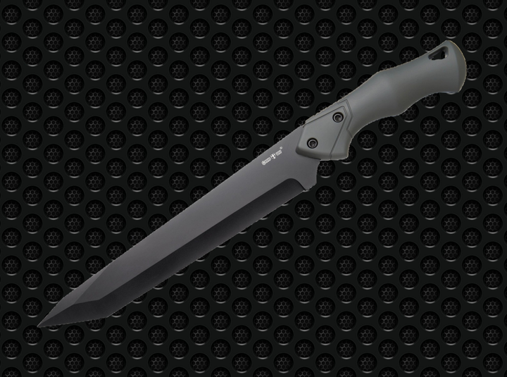 Нож мачете GW 2818DU-B толстый клинок, удобная рукоять, качественная сталь - изображение 2