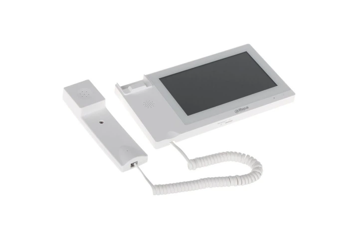 Сенсорный IP домофон с трубкой Dahua DHI-VTH5421EW-H - изображение 2