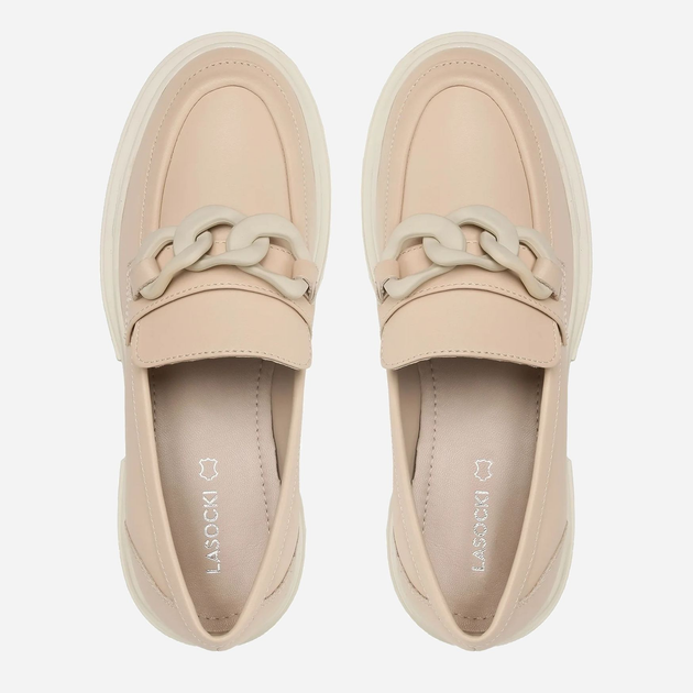 Loafersy Damskie Lasocki EST-DONNA-12 38 (24,6 cm) Beżowe (5904862614588) - obraz 5