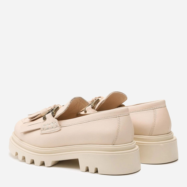 Жіночі лофери Badura 22SS24 39 (25.7 см) Beige (5904862648668) - зображення 3
