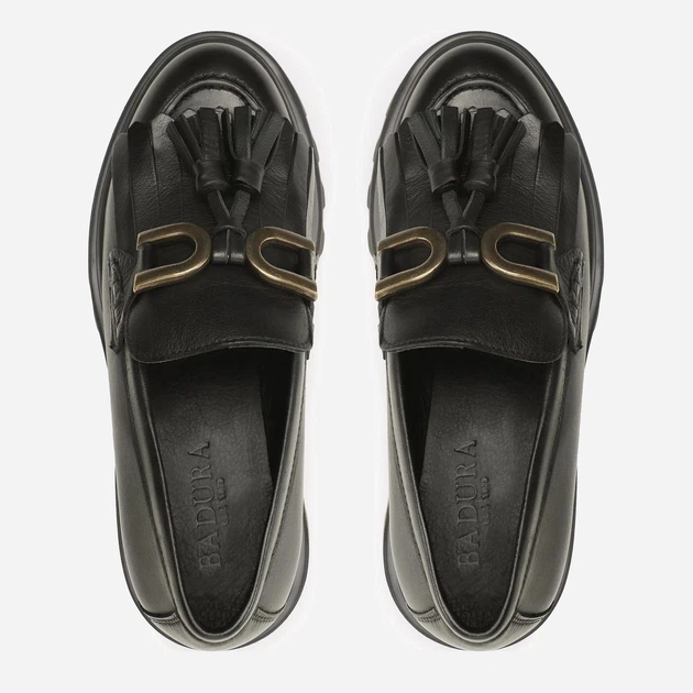 Loafersy Damskie Badura 22SS24 37 (24,3 cm) Czarne (5904862648736) - obraz 5