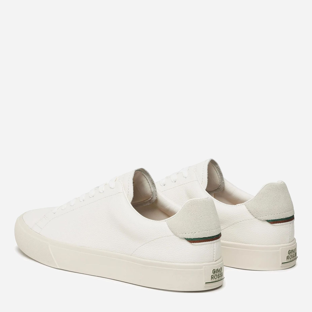 Чоловічі кеди низькі Gino Rossi LUCA-02 122AM 41 (27.8 см) White (5904862697802) - зображення 3