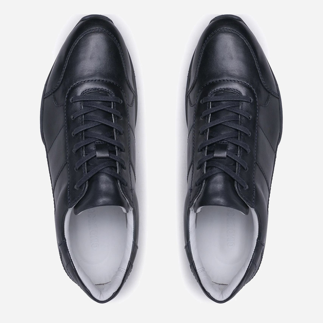 Buty sportowe męskie skórzane do kostki Gino Rossi ANDRE-01 MI08 44 29.7 cm Granatowe (5904862776590) - obraz 5