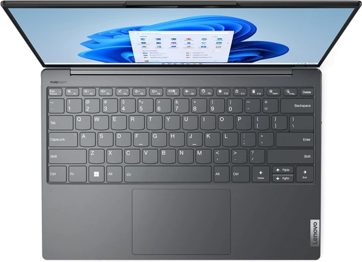 Ноутбук Lenovo Yoga Slim 7 Carbon 13IAP7 (82U9003GPB) Onyx Grey - зображення 6