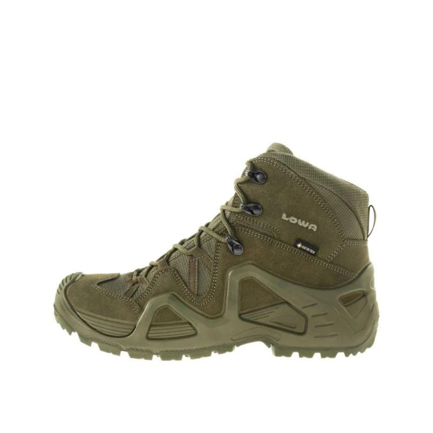 Тактические треккинговые ботинки Lowa Zephyr GTX MID TF Ranger Green оливковые 42 - изображение 2