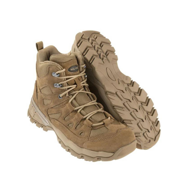 Ботинки военные Trooper mil-tec койот летние тактическая обувь койот 45 (29 см) - изображение 1