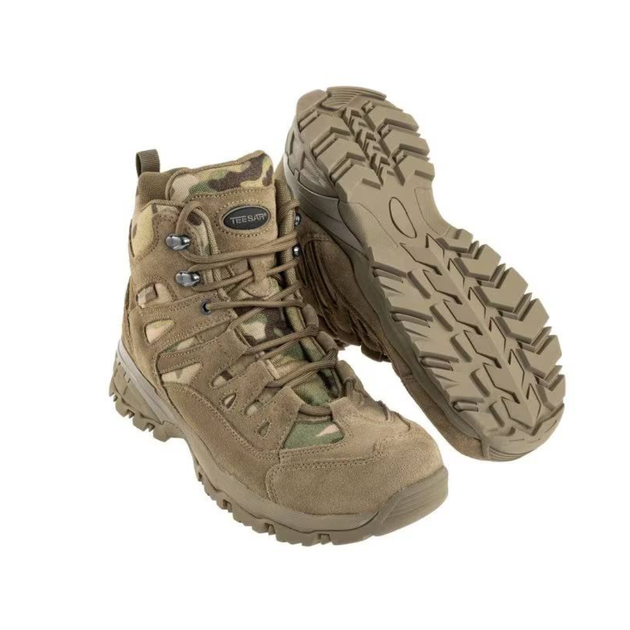 Ботинки военные Trooper mil-tec мультикам летние тактическая обувь мультикам 43 (27.5 см) - изображение 1