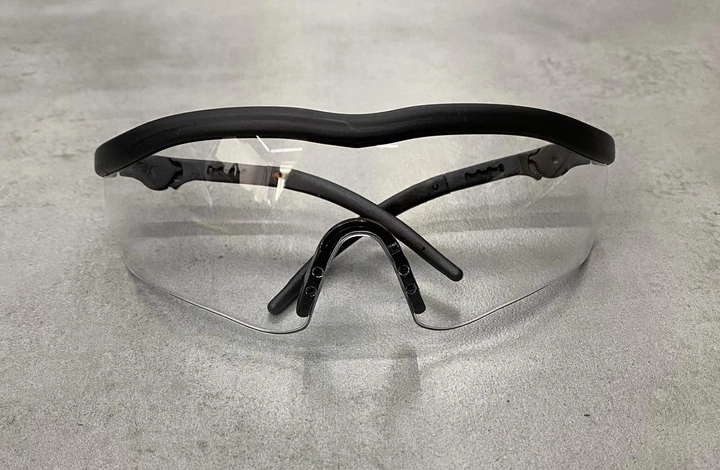 Очки тактические Allen Guardian Z87, прозрачное стекло, сплошная линза, баллистические очки, очки для стрельбы - изображение 1