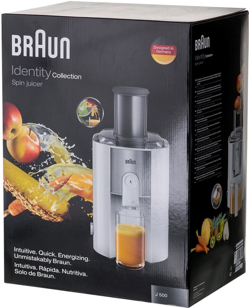 Wyciskarka odśrodkowa BRAUN J500 Biała - obraz 10