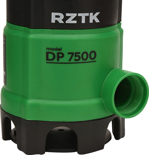 Насос дренажный погружной RZTK DP 7500 - Фото 5 Насос дренажный погружной RZTK DP 7500 - изображение 5