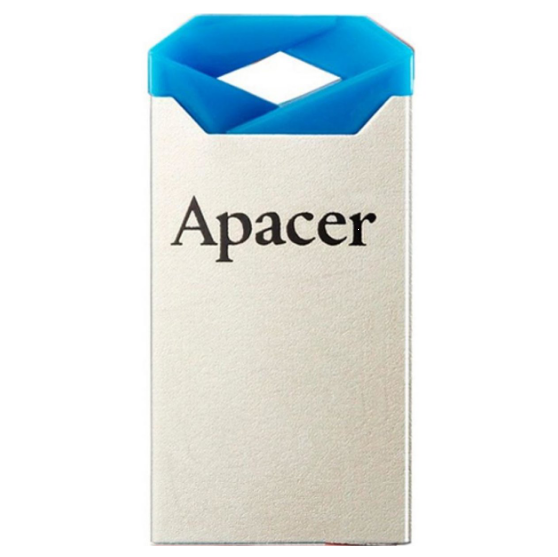 USB флеш-накопитель, флешка Apacer USB 2.0 Flash Drive AH111 64GB Silver-Blue (AP64GAH111U-1) - изображение 2