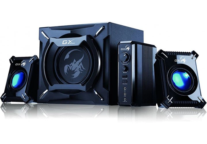 Акустична система/колонки Genius SW-G2.1 2000 II 2.1-канальна 45W/USB Чорний - Фото 1 Акустична система/колонки Genius SW-G2.1 2000 II 2.1-канальна 45W/USB Чорний - зображення 1