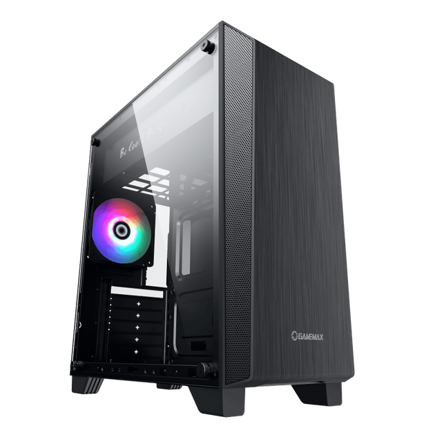 Корпус компьютерный ATX GameMax Nova N5 без блока питания/Midi-tower Черный - изображение 4