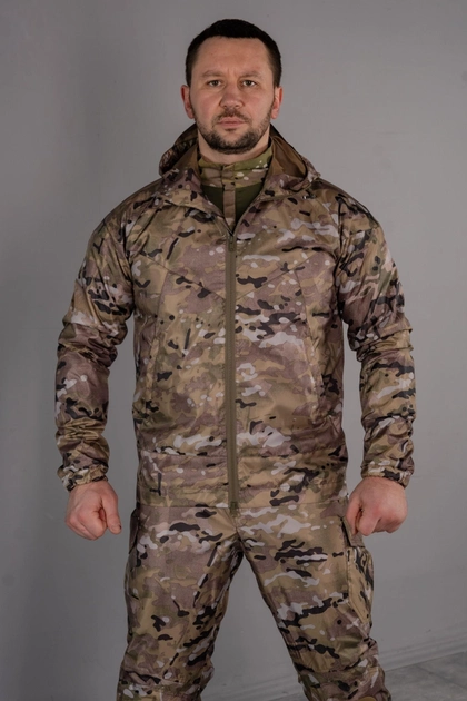 Тактична куртка - вітровка SM NK SM Group размер М Мультикам - зображення 1