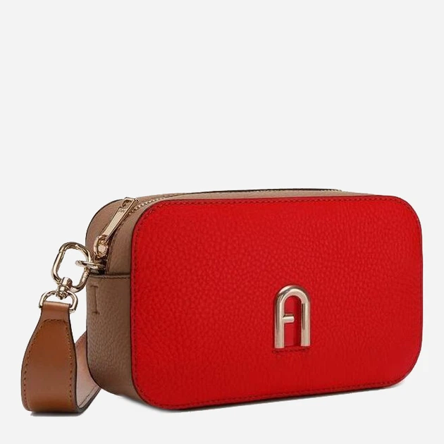 Сумка крос-боді жіноча шкіряна Furla Primula Mini Crossbody WB00667BX11951571S9035 Spritz Greige (8050597206738) - зображення 3