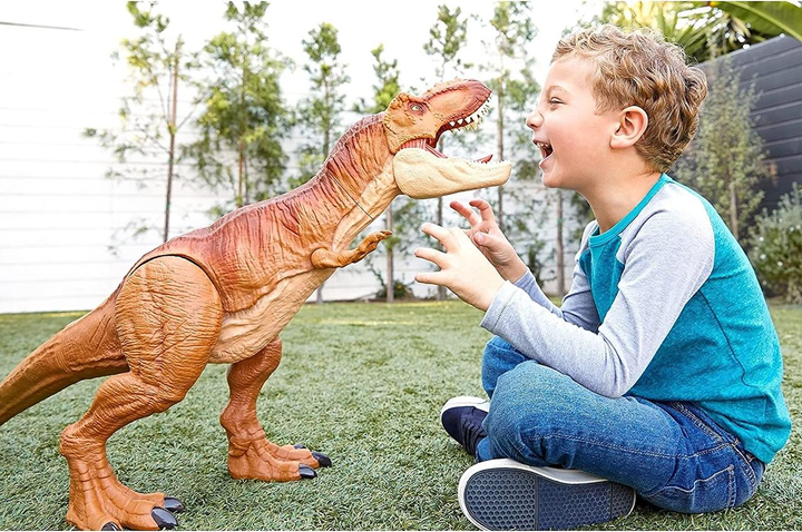 Jurassic world super colossal best sale tyrannosaurus rex