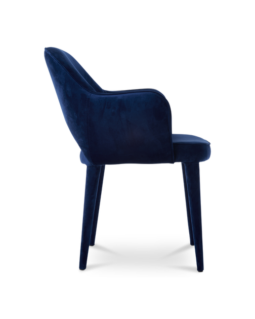 Стул Pols potten Cosy Velvet Dark blue - изображение 2