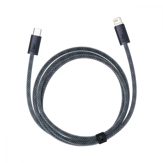 Кабель Baseus Dynamic Series Fast Charging Data Cable Type-C to iP 20W 1m Slate Gray (CALD000016) - Фото 3 Кабель Baseus Dynamic Series Fast Charging Data Cable Type-C to iP 20W 1m Slate Gray (CALD000016) - изображение 3