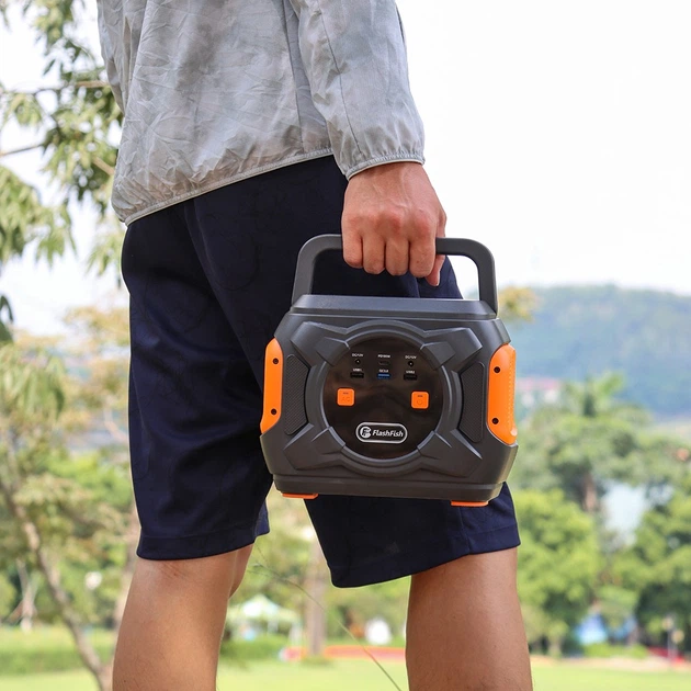 Зарядная станция Flashfish Portable Power Station A301 320W Solar Generator 292Wh 80000mAh - изображение 2