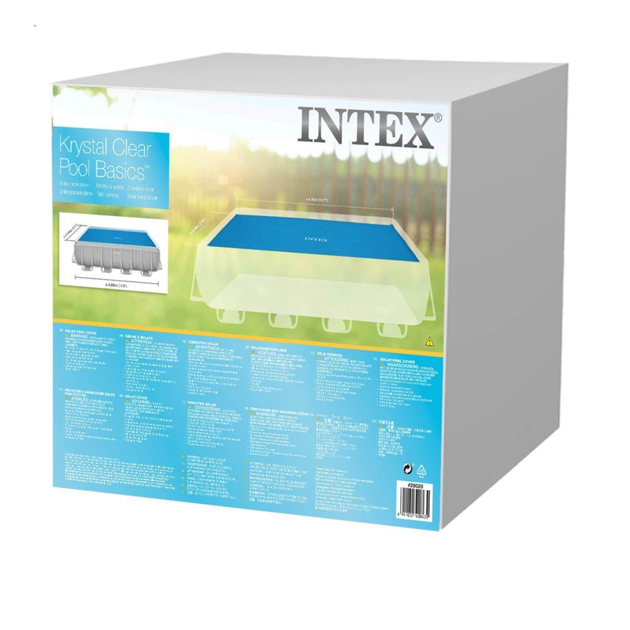 Теплозберігаюче покриття (солярна плівка) для басейну Intex 28029, 476-234 см - зображення 2