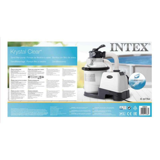 Пісочний фільтр-насос Intex продуктивність 4500 л/год 26644 - зображення 10