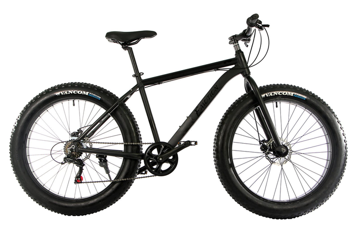 Велосипед E-motion Fatbike GT 26" / рама 19" чёрный матовый ...