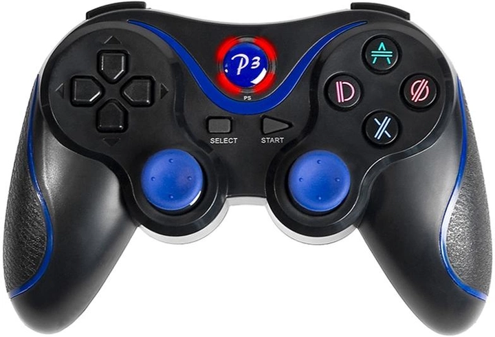 Бездротовий геймпад Tracer Blue Fox PS3 Bluetooth Black (TRAJOY43818) - зображення 1