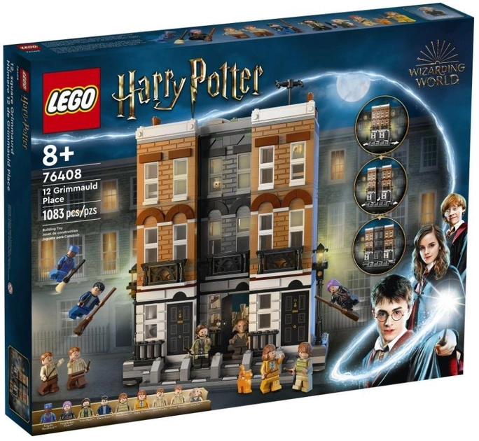 Zestaw klocków LEGO Harry Potter Ulica Grimmauld Place 12 1083 elementy (76408) - obraz 1