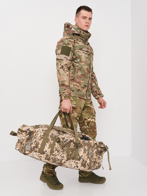 Тактическая сумка-баул Pancer Protection 3533394 Пиксель (2000066770013) - изображение 2