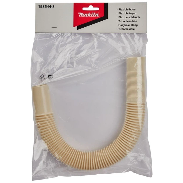 Шланг гнучкий 430 мм для пилососів Makita CL070D, CL100D, CL102D, CL104D, CL106D, CL183D, DCL180, DCL182, DVC260, DCL280, DCL281, DCL282 (198544-3) - зображення 2