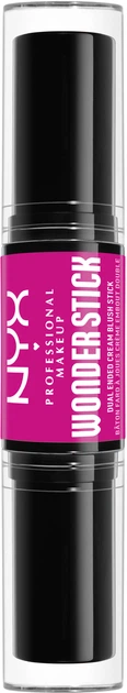 Róż w sztyfcie NYX Professional Makeup Wonder Stick Blush 03 Coral and Deep Peach 2x4 g (800897225285) - obraz 3