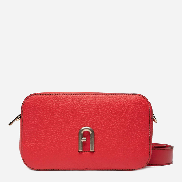 Damska skórzana listonoszka Furla Primula Mini Crossbody WB00667BX06131265S9035 Flame (8050597160979) - obraz 1