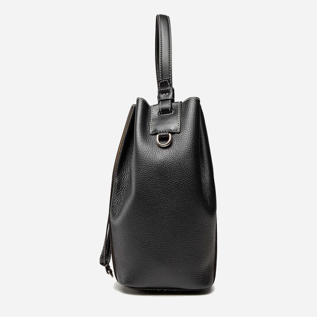 Skórzana Torebka damska przez ramię Furla Miastella S Bucket Bag WB00326BX0053O60001007 Nero (8050597036182) - obraz 4
