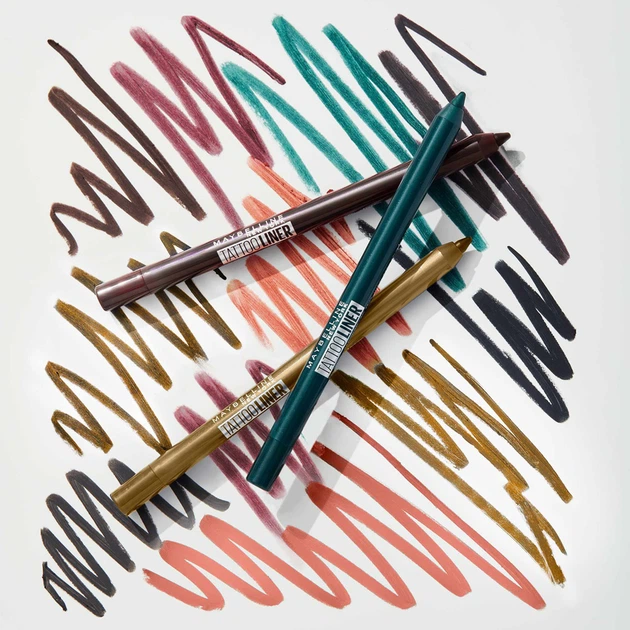 Гелевий олівець для повік Maybelline New York Tattoo Liner 910 Коричневий (3600531531089) - зображення 6