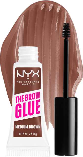 Стайлер для бровей NYX Professional Makeup Brow Glue 03 Warm Brown 5 г ...